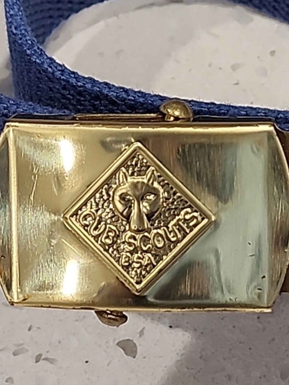 Cub Scout Cut-to-Fit Uniform Belt